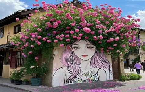 石城怎么设计网红打卡墙绘