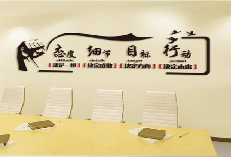 石城企业文化墙主要展示什么？