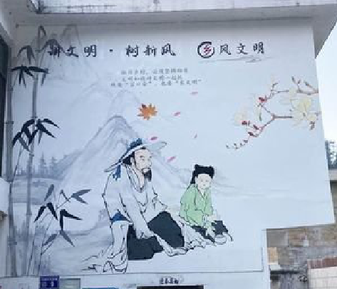 石城分享几个墙绘保养知识。