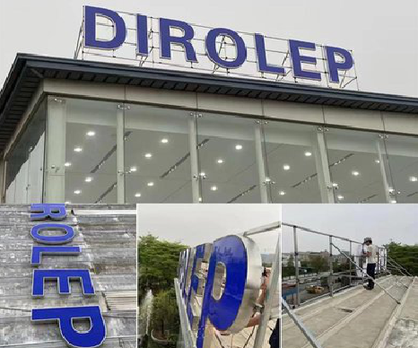 石城楼顶发光字安装的注意事项。